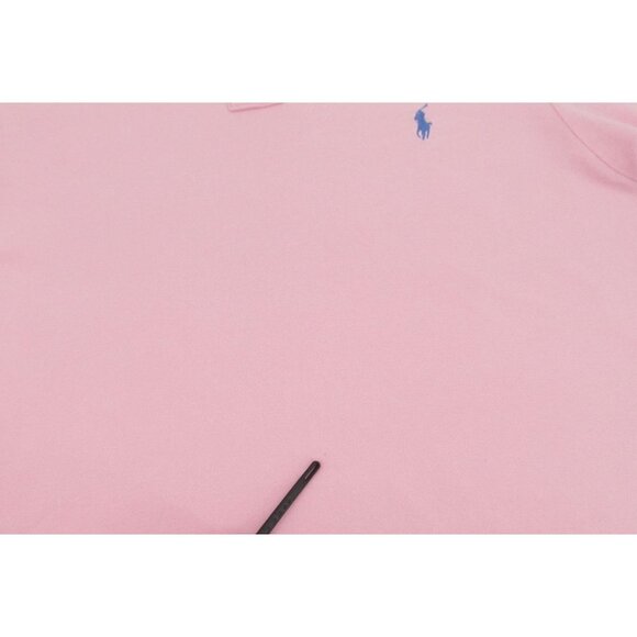 Polo Ralph Lauren Polo Shirt Men’s XL Pink Custom Fit Blue Pony Logo Short Sleev - Picture 11 of 13